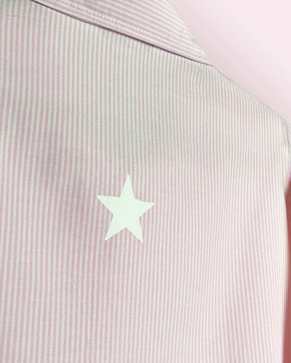 DriftWear Clothing's Greatest Pink Striped Cotton Shirt