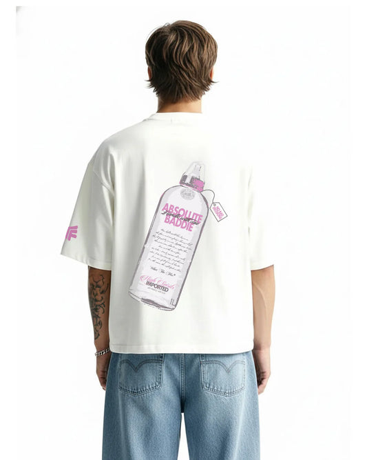DriftWear Clothing's Absolute Baddie Heavyweight Boxy-Fit Oversized T-Shirt