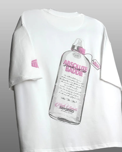 DriftWear Clothing's Absolute Baddie Heavyweight Boxy-Fit Oversized T-Shirt
