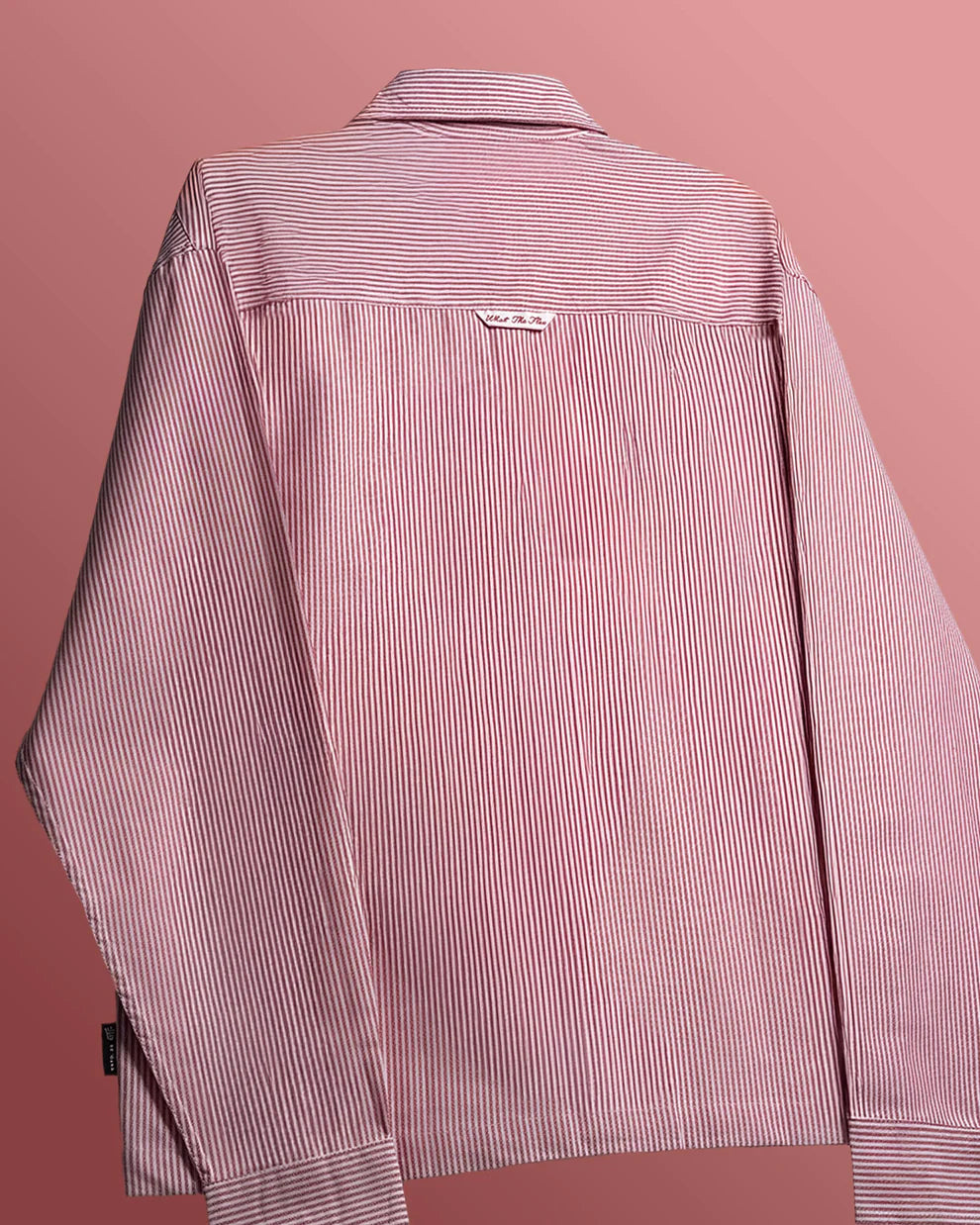 DriftWear Clothing's These Days Striped Boxy-Fit Cotton Shirt
