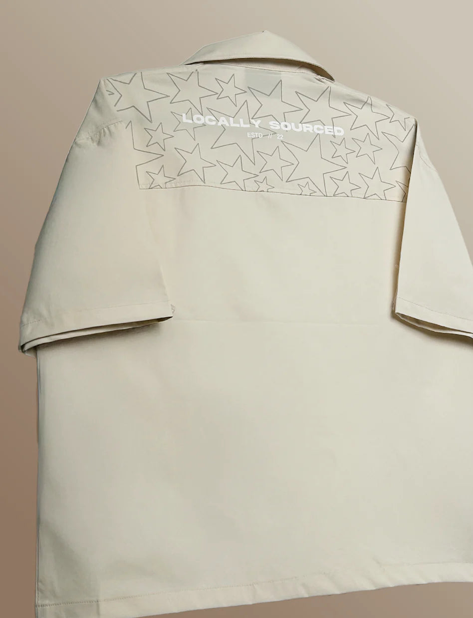DriftWear Clothing's Locally Sourced Nylon Boxy-Fit Polo T-Shirt