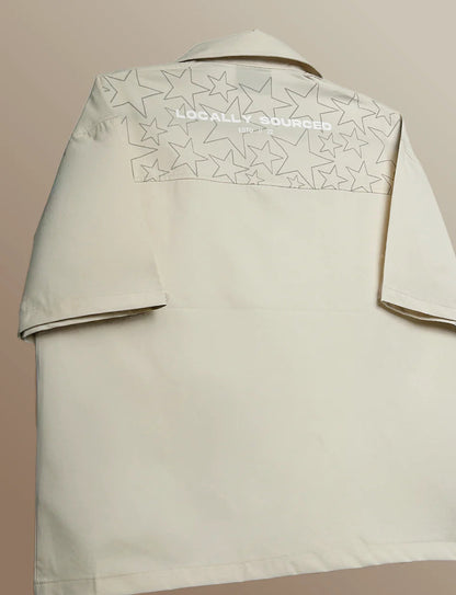 DriftWear Clothing's Locally Sourced Nylon Boxy-Fit Polo T-Shirt