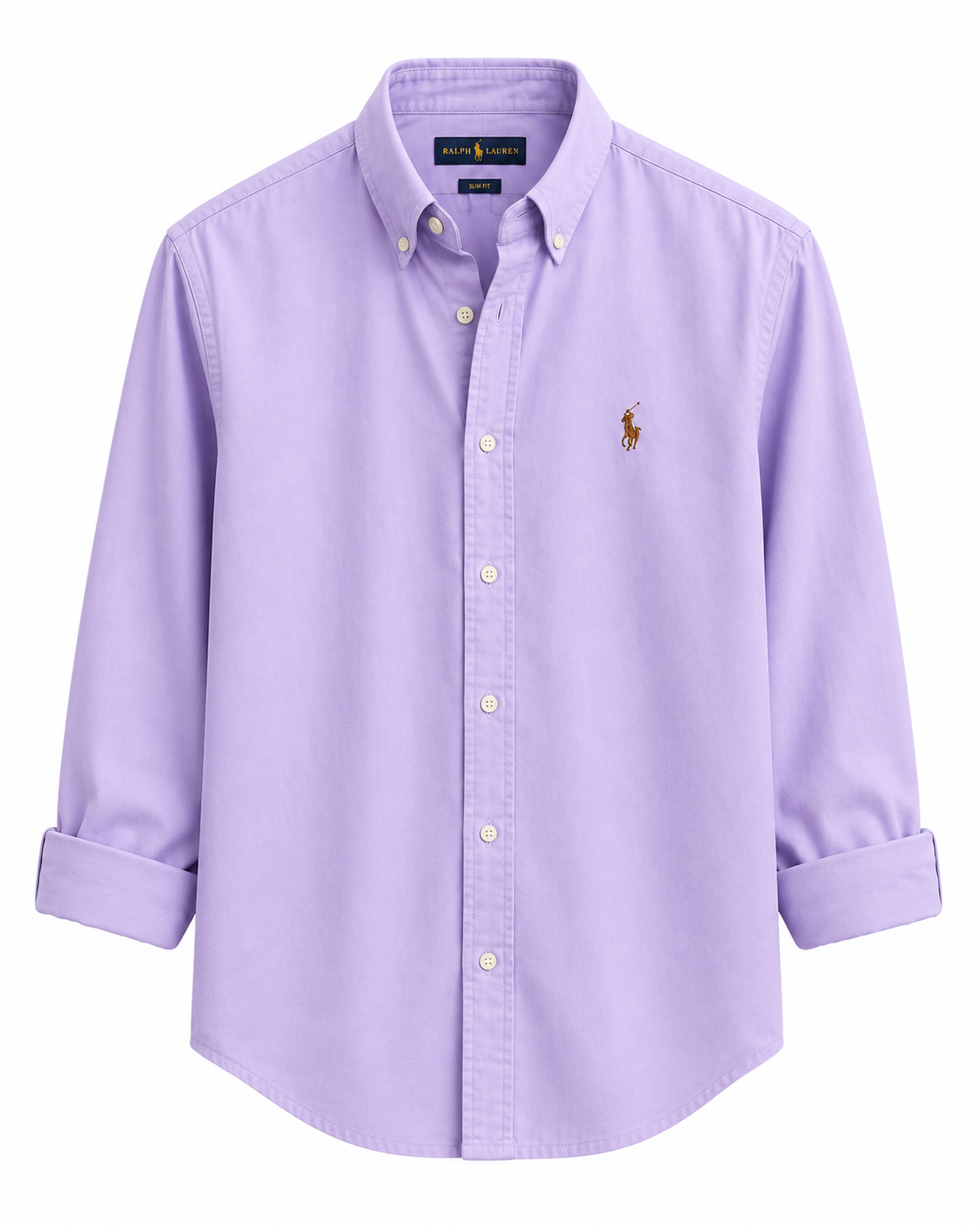 Men's Premium Lavender Oxford Cotton Casual Shirt